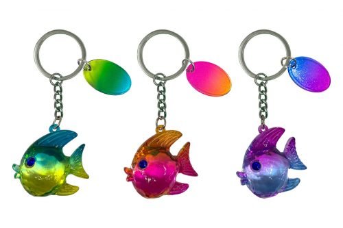 Jumbo Tropical fish (Blue Eyes) Keychain