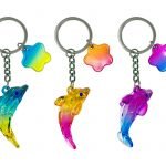 Jumbo Dolphin (Blue Eyes) Keychain